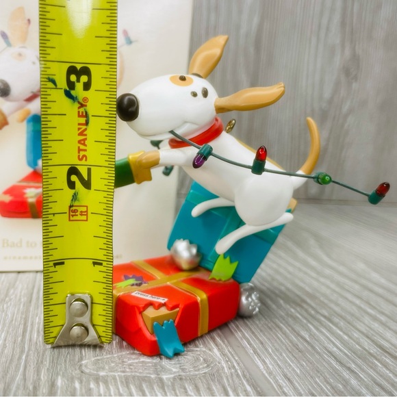 Hallmark Christmas ornament 2008 Bad to the Bone Musical singing light ornament - Picture 8 of 12